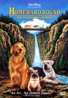 Homeward Bound: The Incredible Journey (1993) 2 หมา 1 แมว ใครจะพรากเราไม่ได้