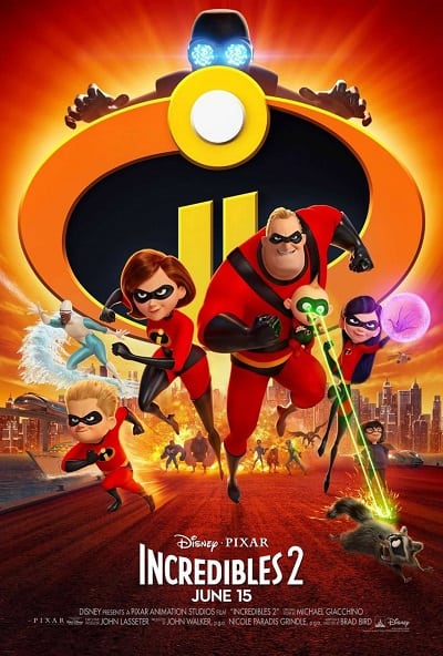 Incredibles 2 (2018) รวมเหล่ายอดคนพิทักษ์โลก 2