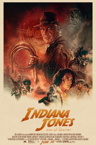 Indiana Jones And The Dial Of Destiny (2023) อินเดียน่า โจนส์ กับกงล้อแห่งโชคชะตา